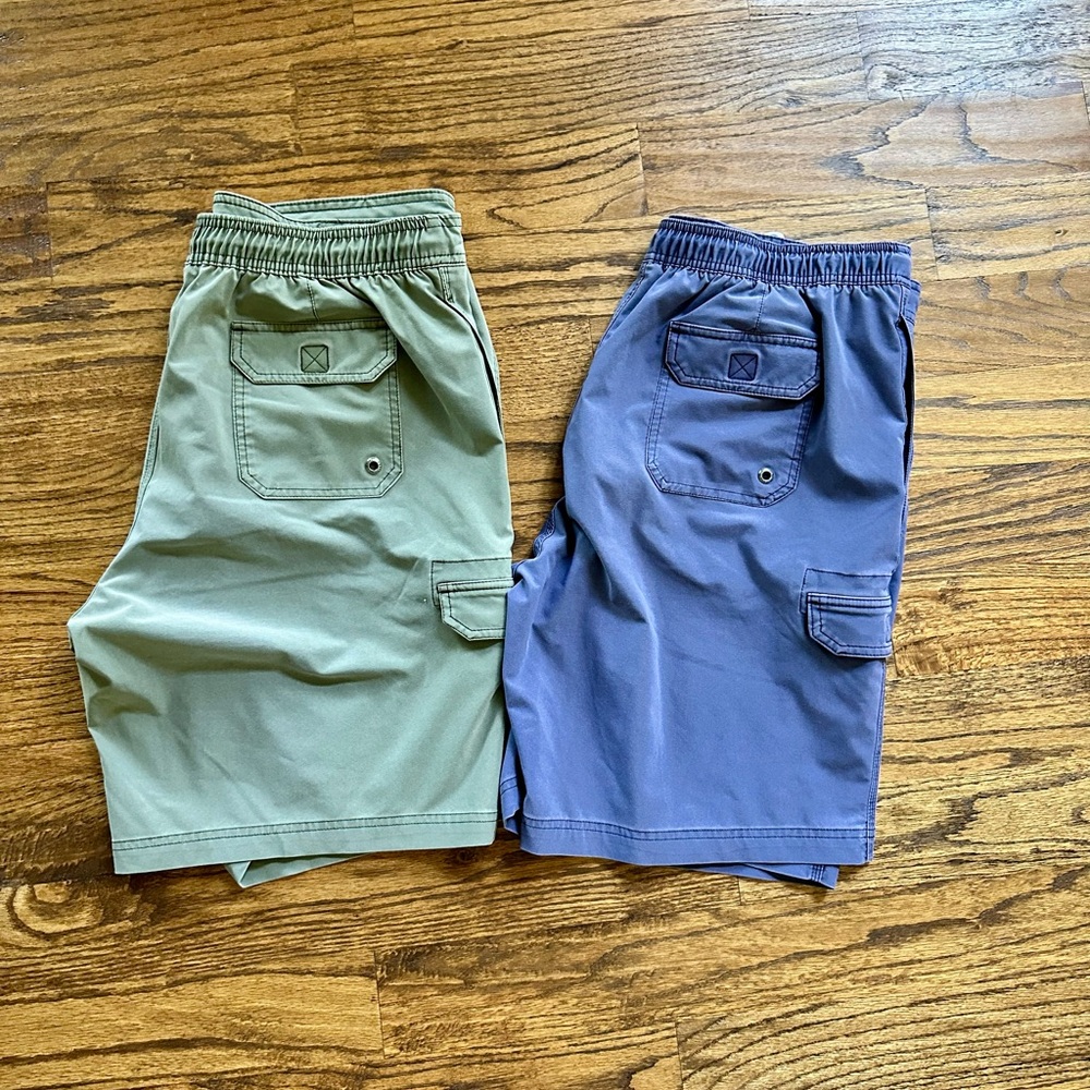 NWOT Daniel Cremieux Men's swim - Green and Blue